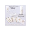 Prothèse adhérente, contact 3E, forme asymétrique