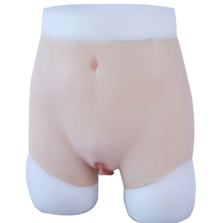 Culotte faux vagin, en silicone, pour les femmes trangenres