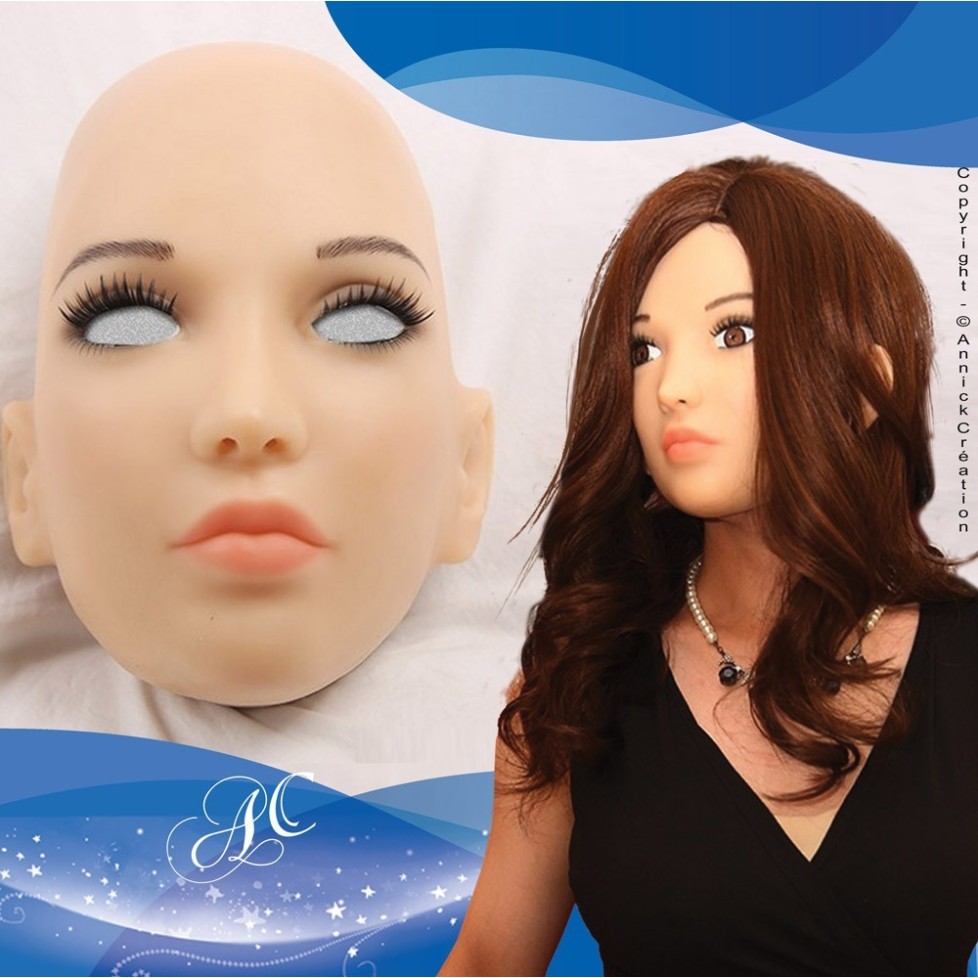 Masque réaliste en silicone, un look féminin Masque réaliste en silicone, un look féminin