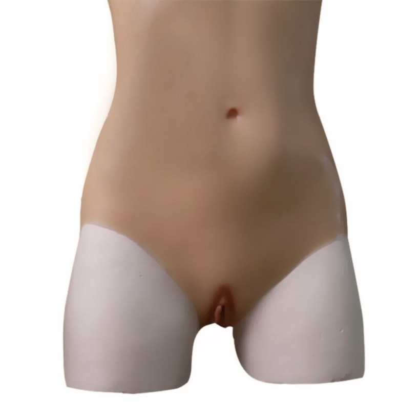 Body faux seins silicone avec faux vagin