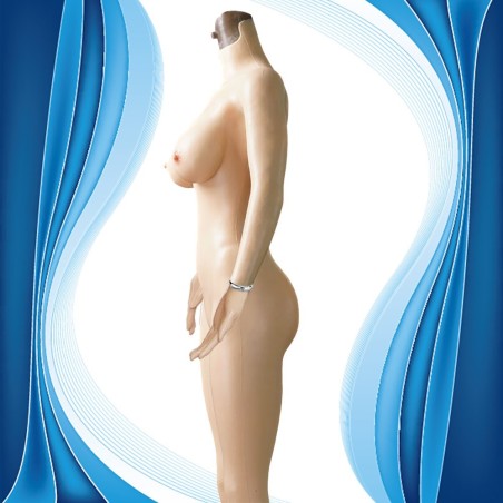Combinaison intégrale silicone faux seins