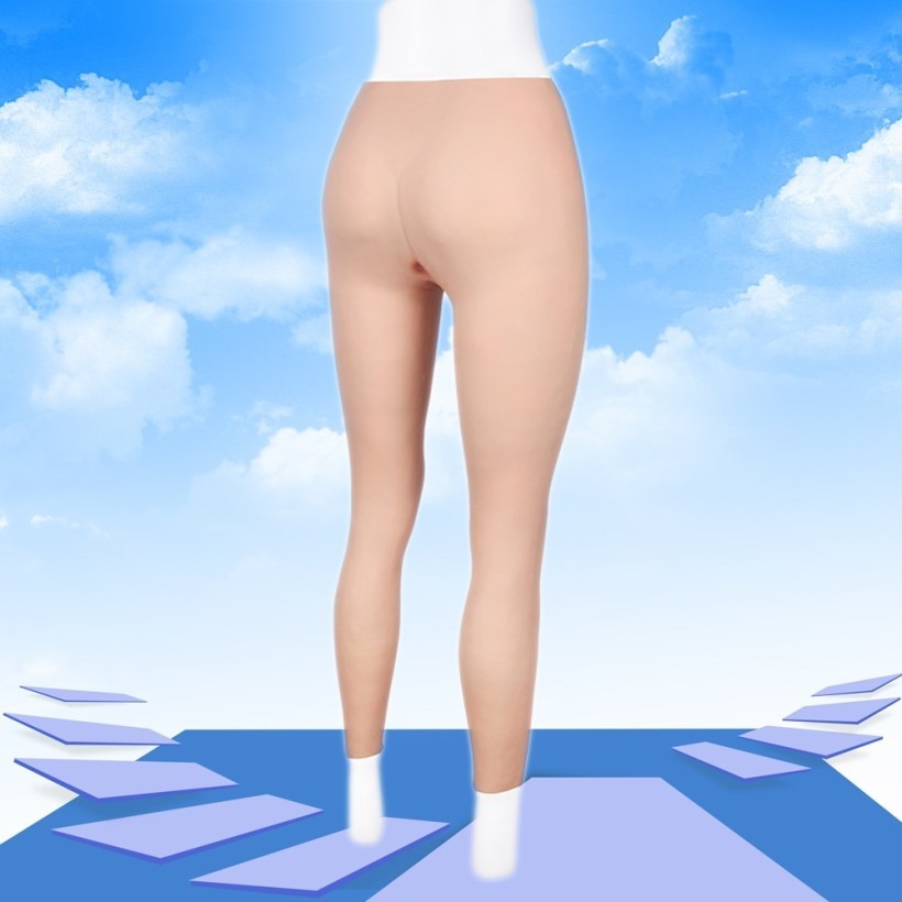 Legging faux vagin, en silicone 