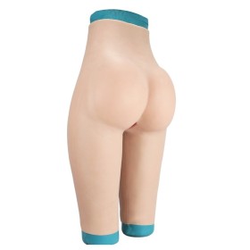 Panty taille haute faux vagin, en silicone