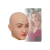 Masque féminin tête pleine, un visage réaliste