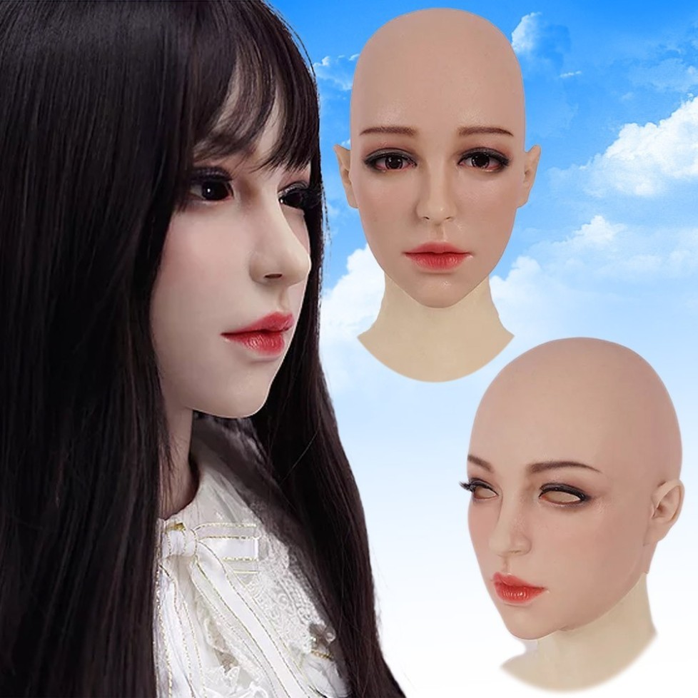 Masque féminin haut de gamme, tête pleine Masque féminin haut de gamme, tête pleine