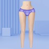 Legging faux vagin réaliste, en silicone