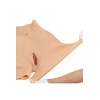 Panty faux vagin réaliste trangenre, en silicone