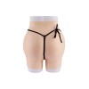 Panty faux vagin réaliste trangenre, en silicone