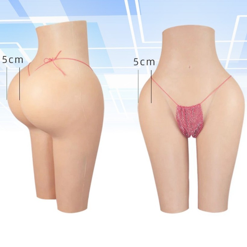 Panty réaliste transgenre en silicone, rehausseur de fesses  