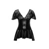 Robe courte avec powerwetlook