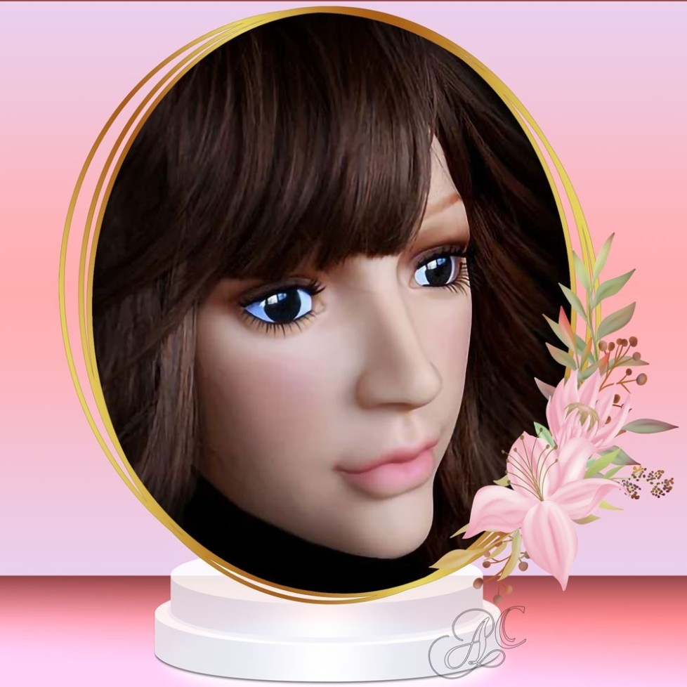 Masque silicone demi-tête, un look féminin surprenant Masque silicone demi-tête, un look féminin surprenant