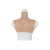 Buste faux seins, col haut, Bonnet C
