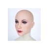 Masque Féminin en silicone tête pleine ou demi-tête, avec maquillage