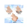 Faux seins énormes réalistes en silicone 