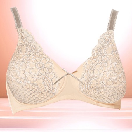 Ensemble lingerie 2 pièces, paddé sans armatures, pour prothèses (135239),Ensemble lingerie 2 pièces, paddé sans armatures, pour