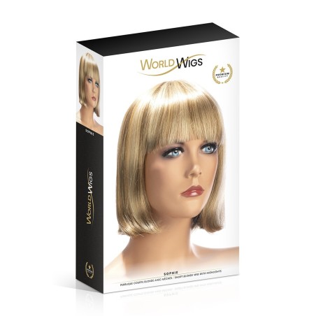 Perruque Sophie blonde avec mèches (136957),Perruque Sophie blonde avec mèches (135696),Perruque Sophie blonde avec mèches (1356