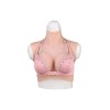 Buste faux seins prix discount, col haut