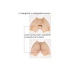 Panty fausses hanches en silicone, taille haute