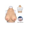 Buste Faux Seins en Silicone - Plastron Réaliste à Petit Prix