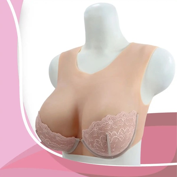 buste faux seins silicone