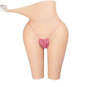 Panty réaliste transgenre en silicone, rehausseur de fesses