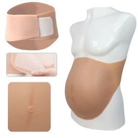 Faux ventre en silicone réaliste et confortable