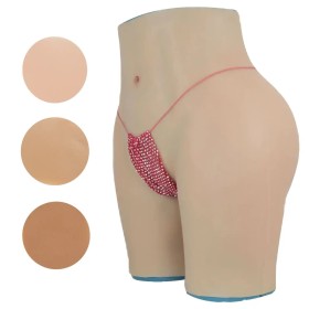 Panty faux vagin en silicone, rehausseur de fesses