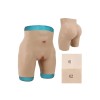 Ensemble buste faux seins et panty en silicone