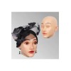 Masques tendance en silicone tête pleine, visage réaliste