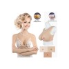 Buste faux seins, encolure ronde, design haut de gamme