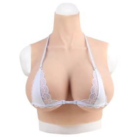 Buste fausse poitrine, col haut, Bonnet H