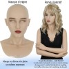 Masque en silicone tête pleine, un réalisme surprenant