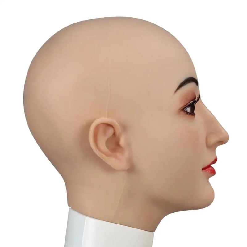 Masque en silicone réaliste pour travesti
