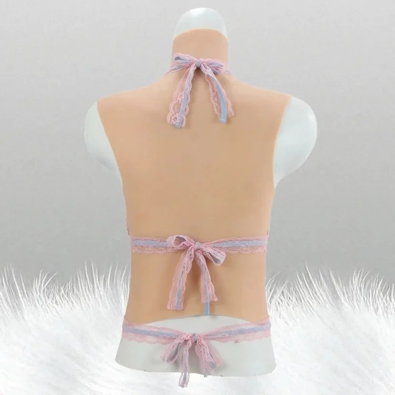 Ensemble buste long fausse poitrine et legging taille haute