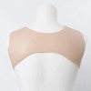 Buste faux seins en silicone sans mamelons
