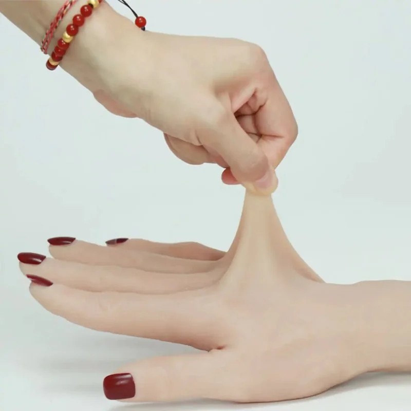 Gants féminins en silicone – avec ongles