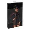 Mini robe tulle et wetlook Crossfire F369 - Noir Handmade Noir HandMade
