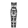 Robe bustier Bondesque F358 - Noir Handmade Noir HandMade