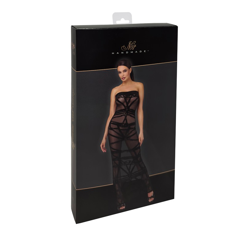 Robe bustier Bondesque F358 - Noir Handmade Noir HandMade