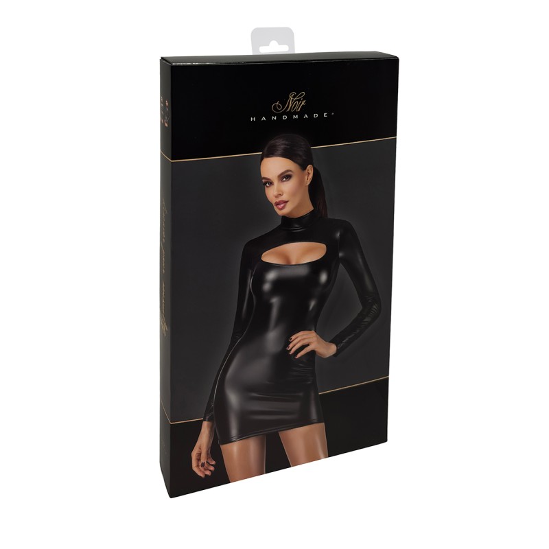 Mini robe Vixen F366 - Noir Handmade Noir HandMade