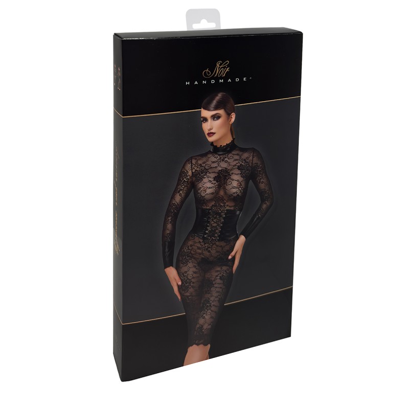Robe corset Noirelle F375 - Noir Handmade Noir HandMade