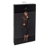 Robe fourreau Noirelle F376 - Noir Handmade Noir HandMade