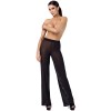 Pantalon en maille pailletée Onyx F374 - Noir Handmade Noir HandMade