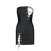 Robe faux cuir amazone Céline - Passion Passion lingerie