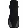 Robe moulante noire V-10619 - Axami Axami