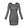 Robe tulle noir V-10639 - Axami Axami