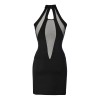 Robe noire V-9269 - Axami Axami