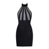 Robe noire V-9149 - Axami Axami