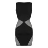 Robe noire V-9279 - Axami Axami