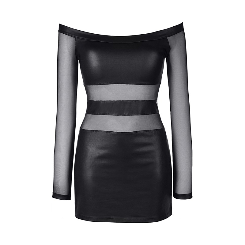 Robe noire V-9309 - Axami Axami